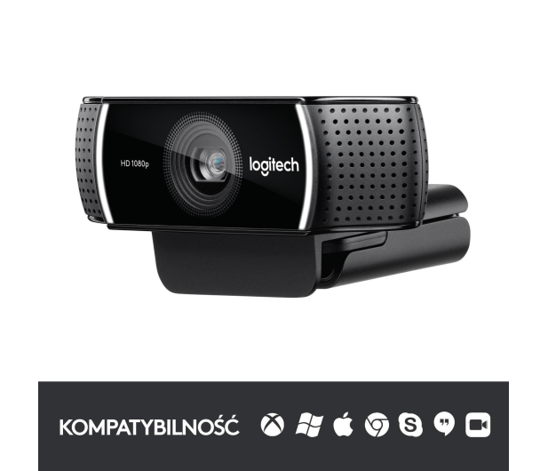 LOGITECH C922 Pro Strea m Webcam 960-001088 - 326684 - zdjęcie 13